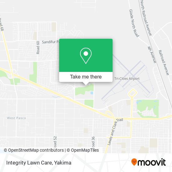 Integrity Lawn Care map