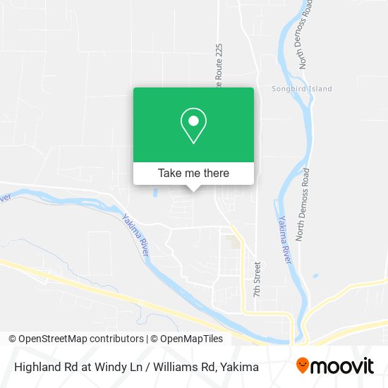 Mapa de Highland Rd at Windy Ln / Williams Rd