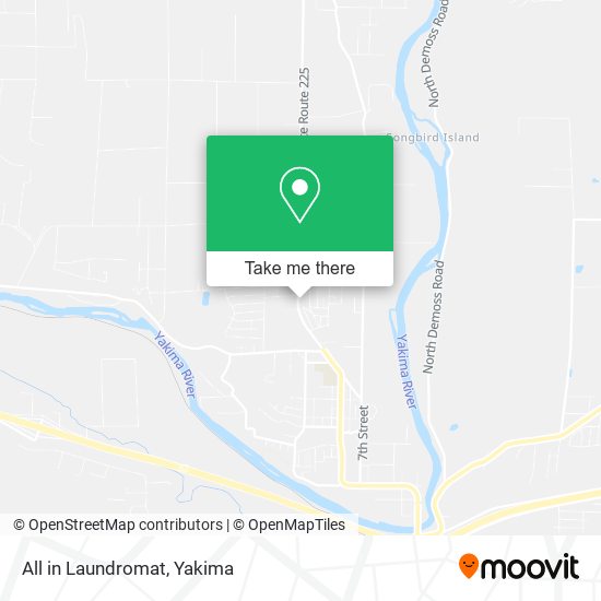 Mapa de All in Laundromat