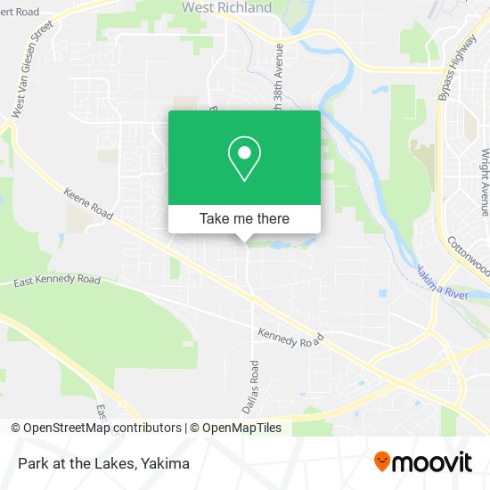 Mapa de Park at the Lakes