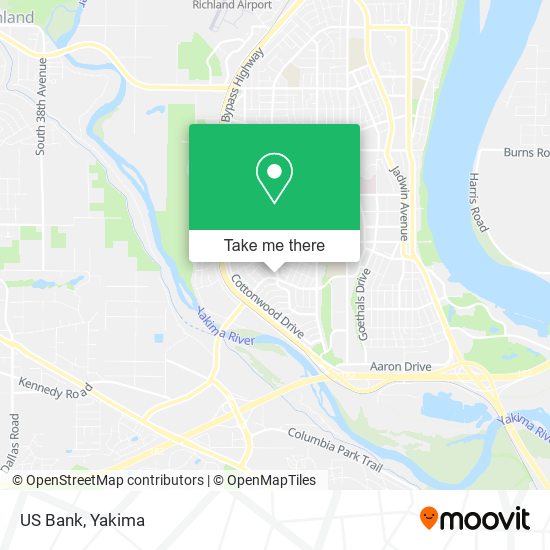 Mapa de US Bank