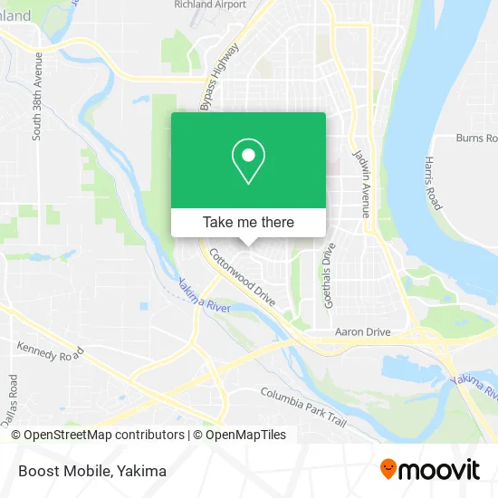 Boost Mobile map