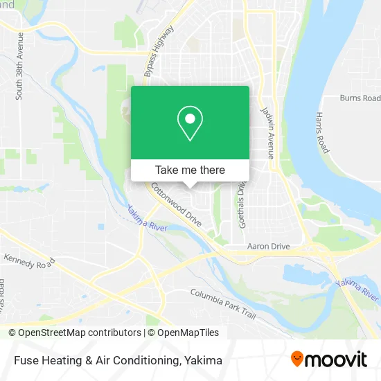 Fuse Heating & Air Conditioning map