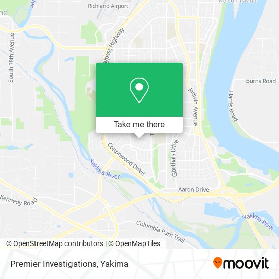 Mapa de Premier Investigations