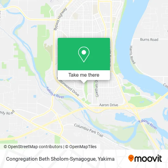 Congregation Beth Sholom-Synagogue map