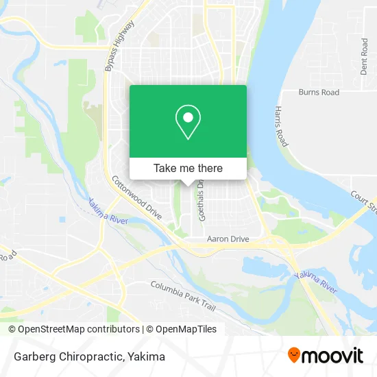 Garberg Chiropractic map