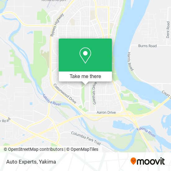 Auto Experts map