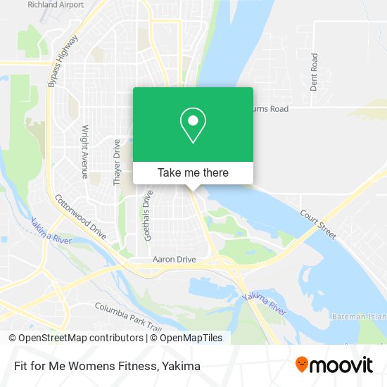 Fit for Me Womens Fitness map