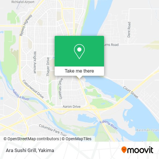 Mapa de Ara Sushi Grill