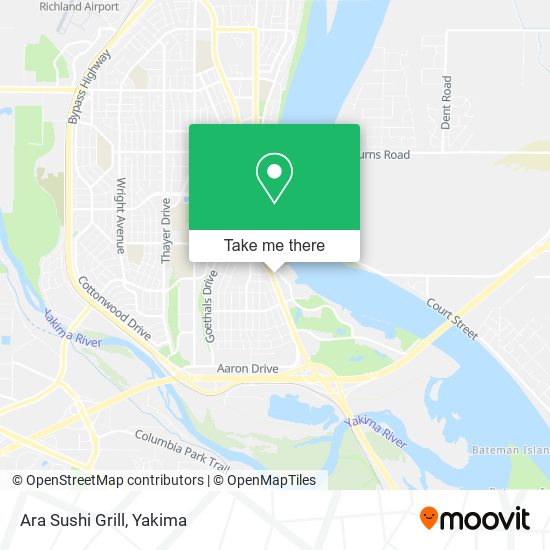 Ara Sushi Grill map