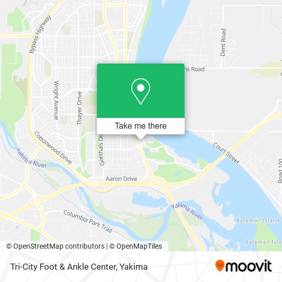 Tri-City Foot & Ankle Center map