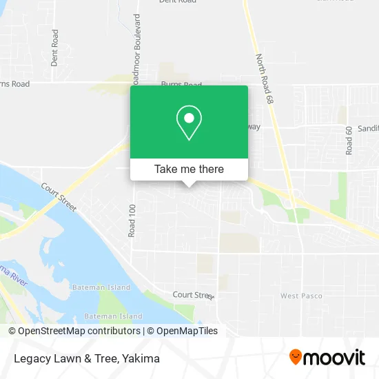 Legacy Lawn & Tree map