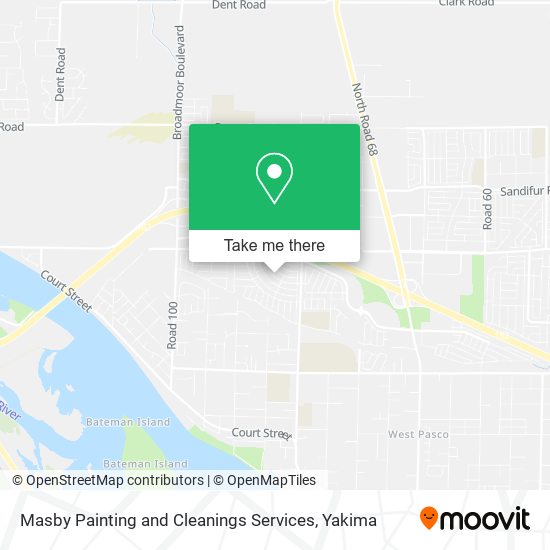 Masby Painting and Cleanings Services map