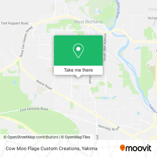 Cow Moo Flage Custom Creations map