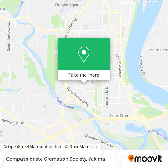 Mapa de Compassionate Cremation Society