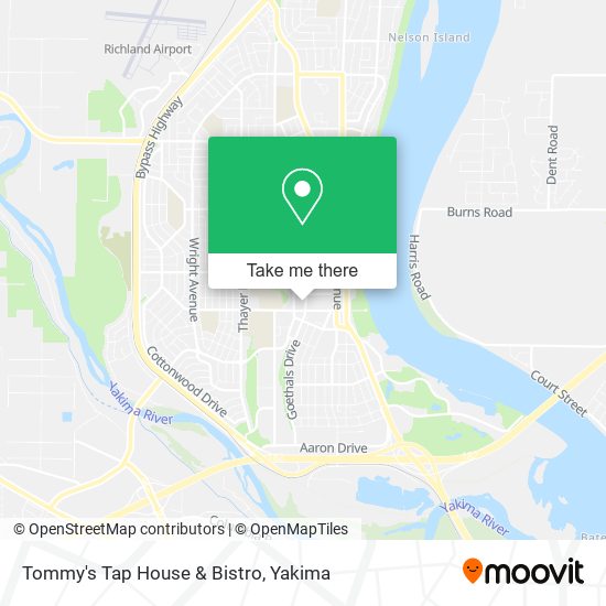 Mapa de Tommy's Tap House & Bistro