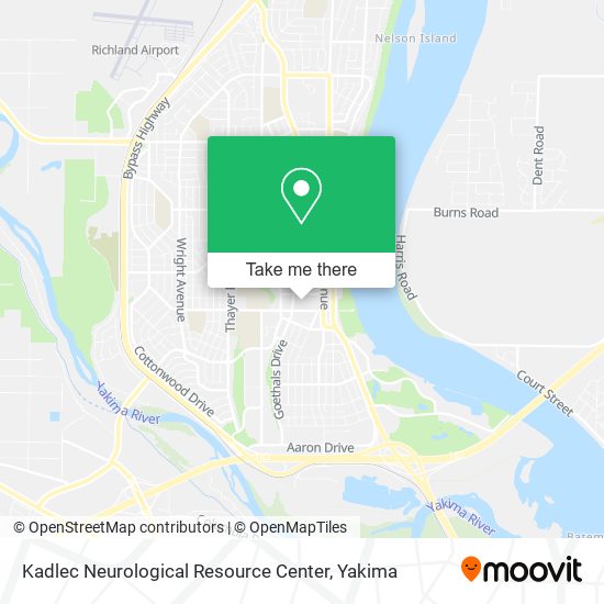 Kadlec Neurological Resource Center map