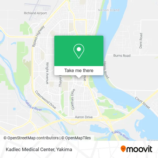 Kadlec Medical Center map