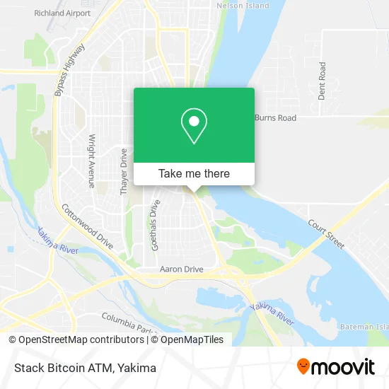 Stack Bitcoin ATM map