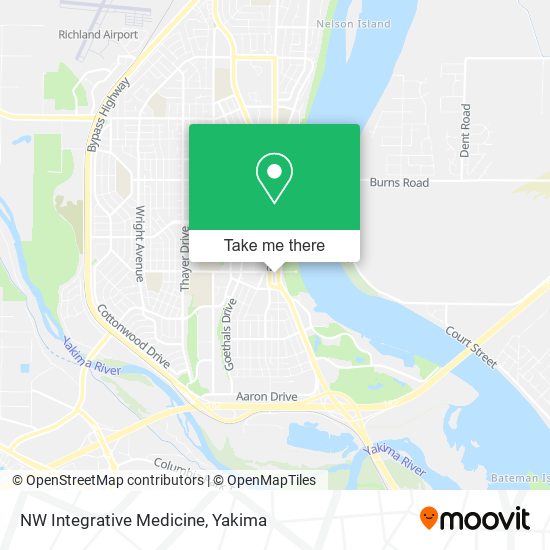 NW Integrative Medicine map