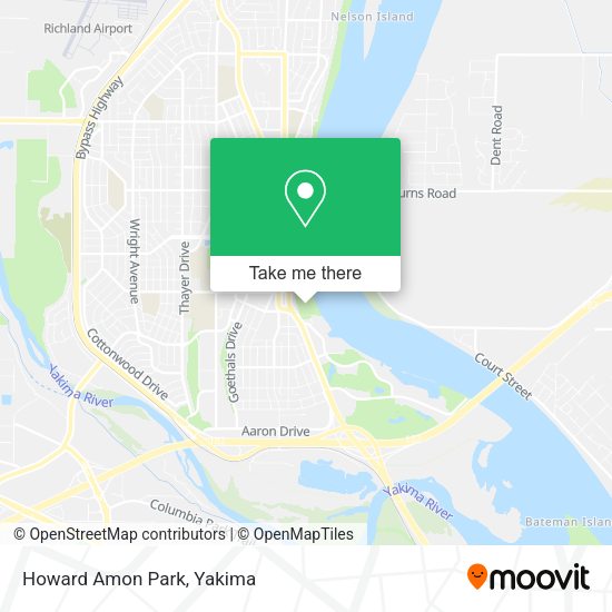 Mapa de Howard Amon Park