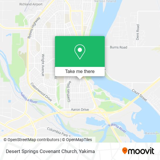 Mapa de Desert Springs Covenant Church