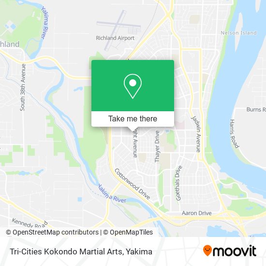 Tri-Cities Kokondo Martial Arts map