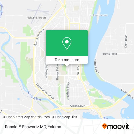 Ronald E Schwartz MD map