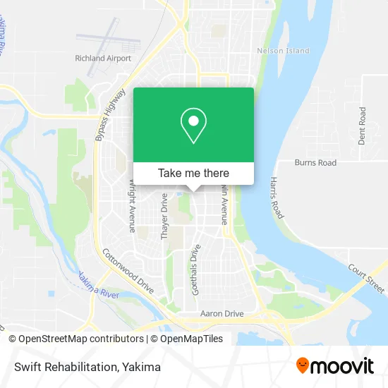 Swift Rehabilitation map