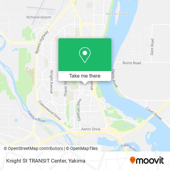 Mapa de Knight St TRANSIT Center