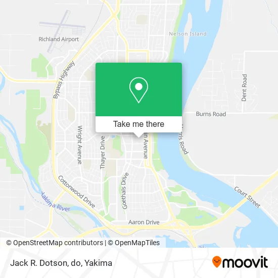 Jack R. Dotson, do map