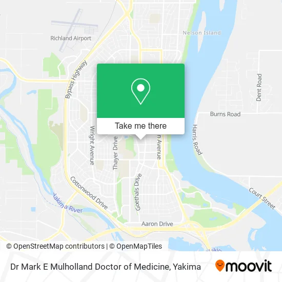 Mapa de Dr Mark E Mulholland Doctor of Medicine