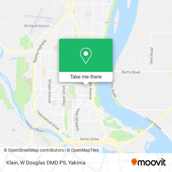 Klein, W Douglas DMD PS map