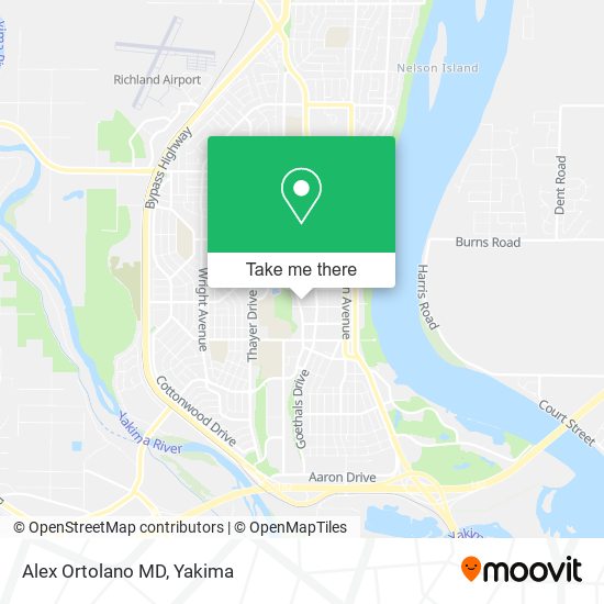 Mapa de Alex Ortolano MD