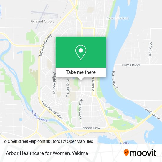 Mapa de Arbor Healthcare for Women