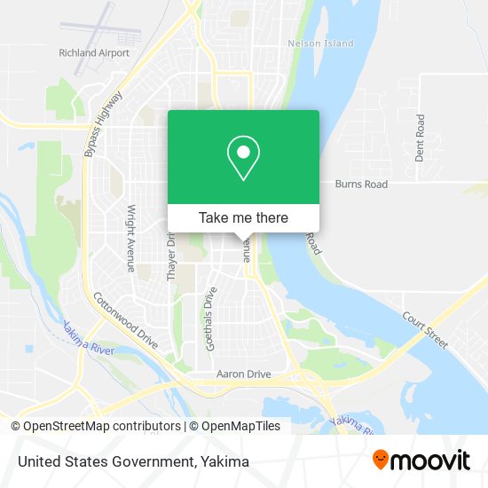 United States Government map