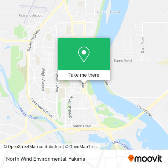 Mapa de North Wind Environmental