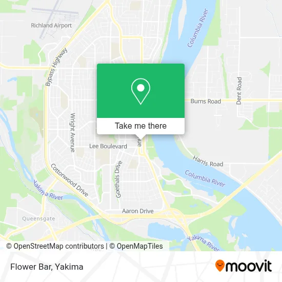Flower Bar map
