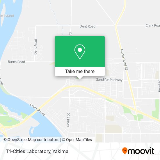 Mapa de Tri-Cities Laboratory