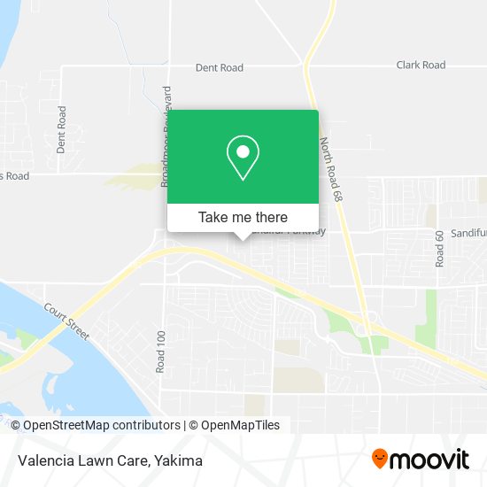 Mapa de Valencia Lawn Care