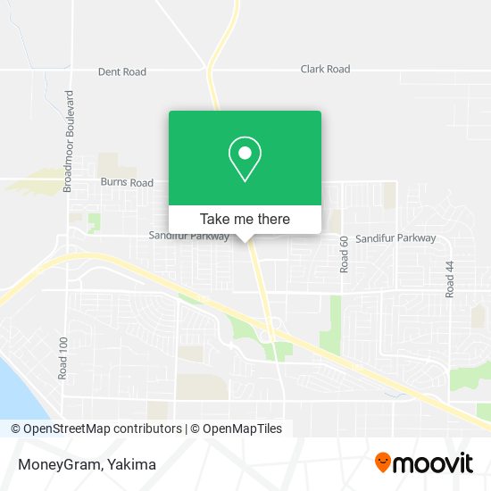 Mapa de MoneyGram