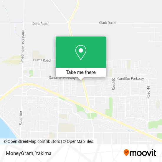 MoneyGram map