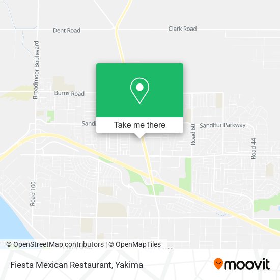 Mapa de Fiesta Mexican Restaurant