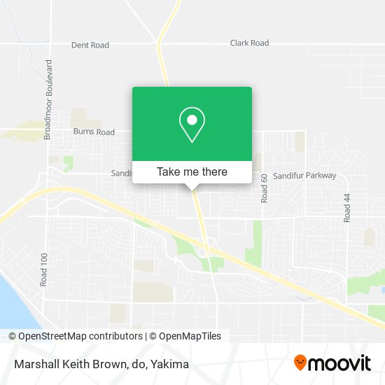 Marshall Keith Brown, do map