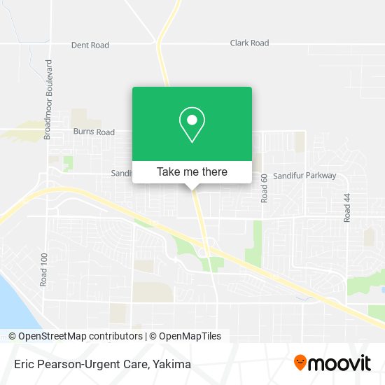 Mapa de Eric Pearson-Urgent Care