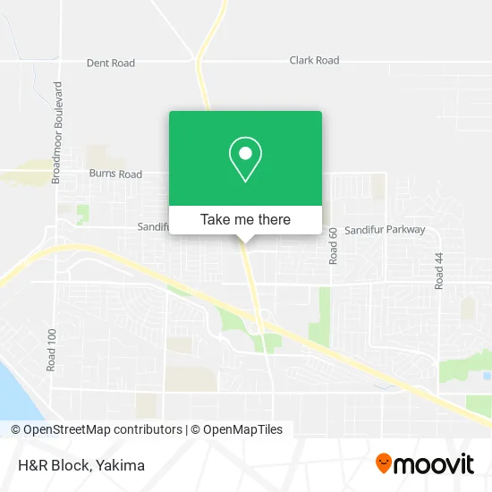 H&R Block map