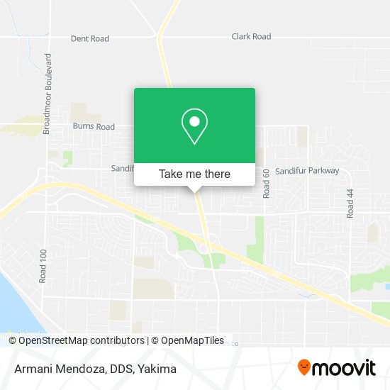 Armani Mendoza, DDS map