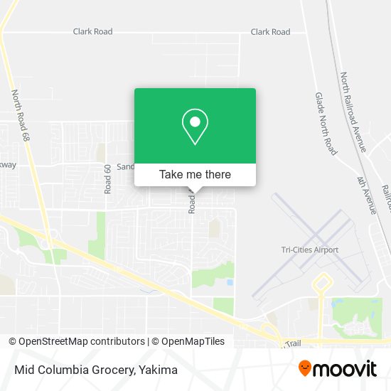 Mid Columbia Grocery map