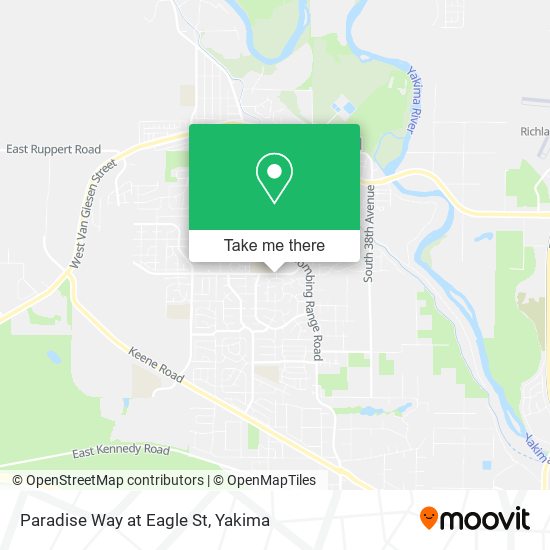 Paradise Way at Eagle St map