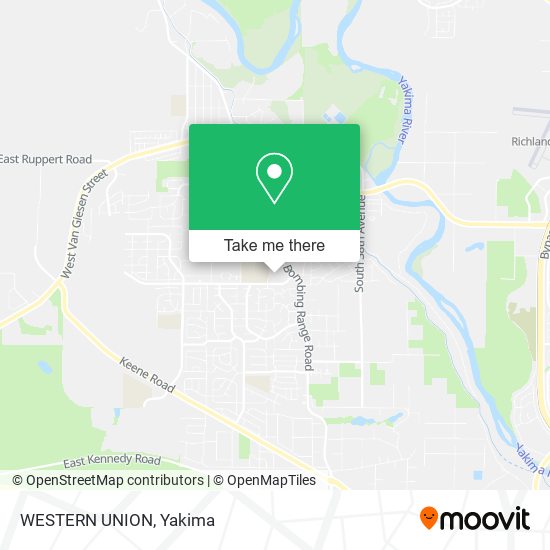 Mapa de WESTERN UNION